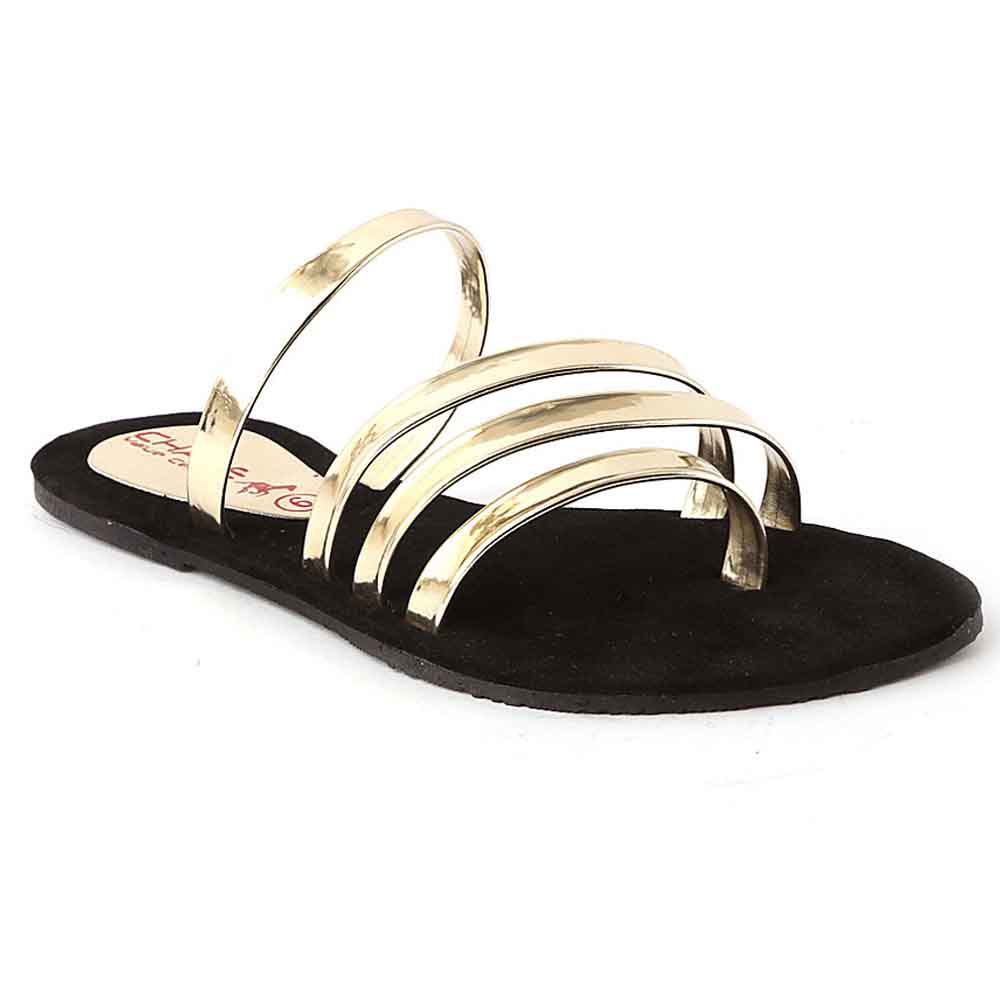Women's Fancy Slipper - Golden, Women, Slippers, Chase Value, Chase Value