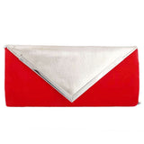 Women's Velvet Clutch (328) - Red, Women, Clutches, Chase Value, Chase Value