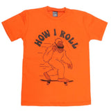Boys Print T-Shirt - Orange, Kids, Boys T-Shirts, Chase Value, Chase Value