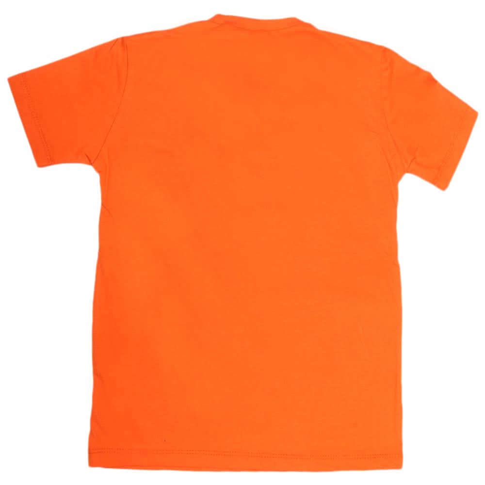 Boys Print T-Shirt - Orange, Kids, Boys T-Shirts, Chase Value, Chase Value