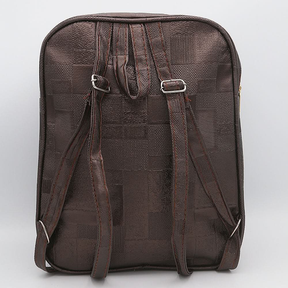 Girls Backpack 6558 - Dark Brown, Kids, School And Laptop Bags, Chase Value, Chase Value