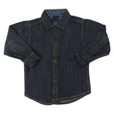 Boys Full Sleeves Casual Shirt - Denim Grey, Kids, Boys Shirts, Chase Value, Chase Value
