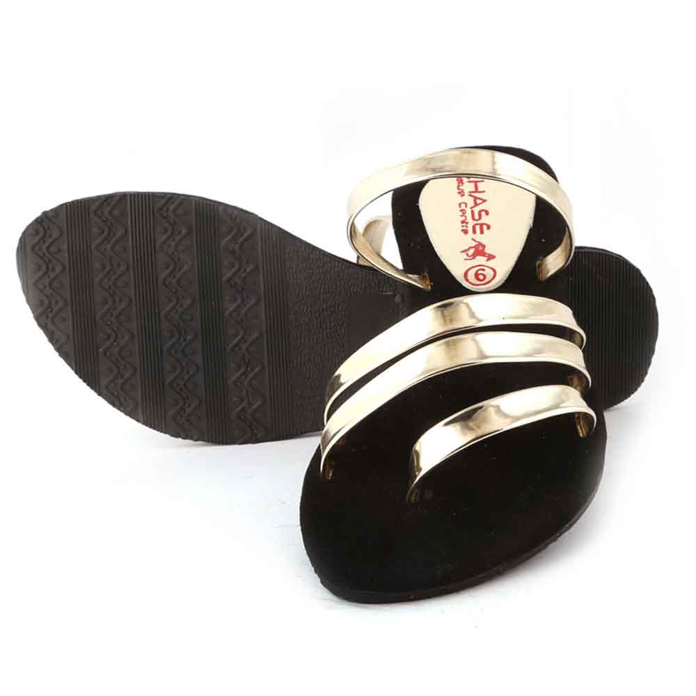 Women's Fancy Slipper - Golden, Women, Slippers, Chase Value, Chase Value
