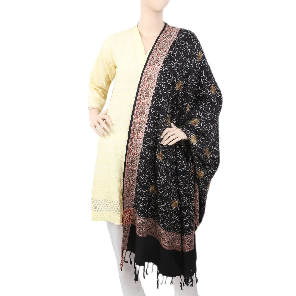 Women's New Silky Jaal Shawl - Multi, Women, Shawls And Scarves, Chase Value, Chase Value