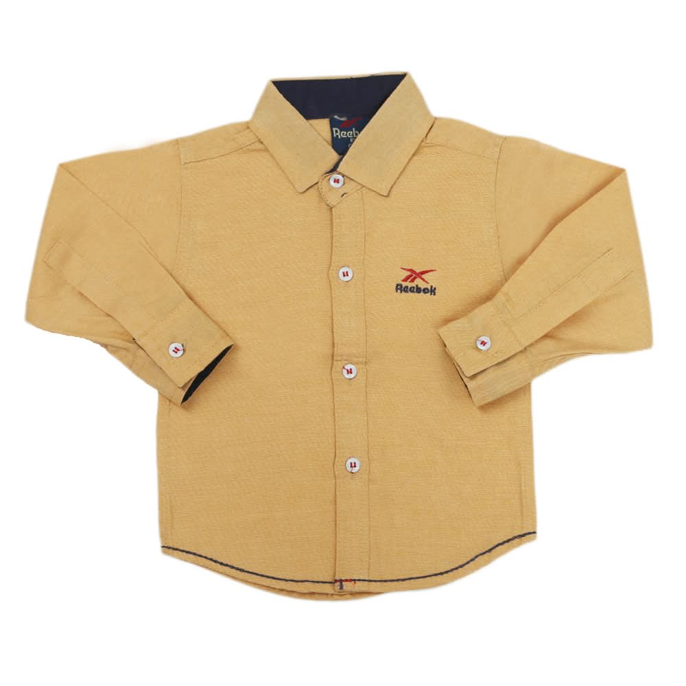 Boys Casual Shirt - Mustard, Kids, Boys Shirts, Chase Value, Chase Value