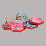 Color Kit 46 Pieces Set - Blue, Kids, Pencil Boxes And Stationery Sets, Chase Value, Chase Value