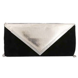 Women's Velvet Clutch (328) - Black, Women, Clutches, Chase Value, Chase Value