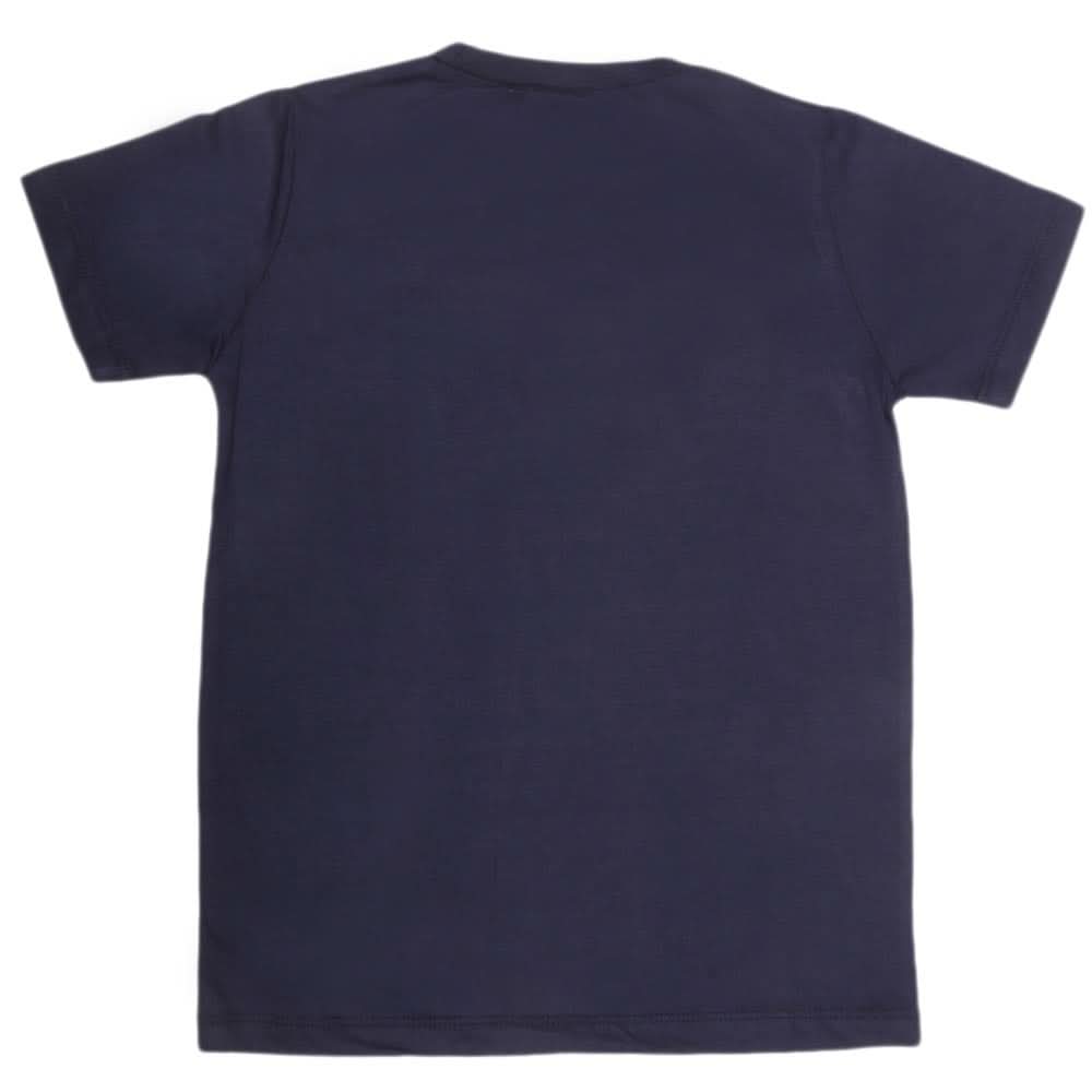 Boys Print T-Shirt - Navy Blue, Kids, Boys T-Shirts, Chase Value, Chase Value