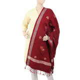 Women's Velvet Shawl - Maroon, Women, Shawls And Scarves, Chase Value, Chase Value