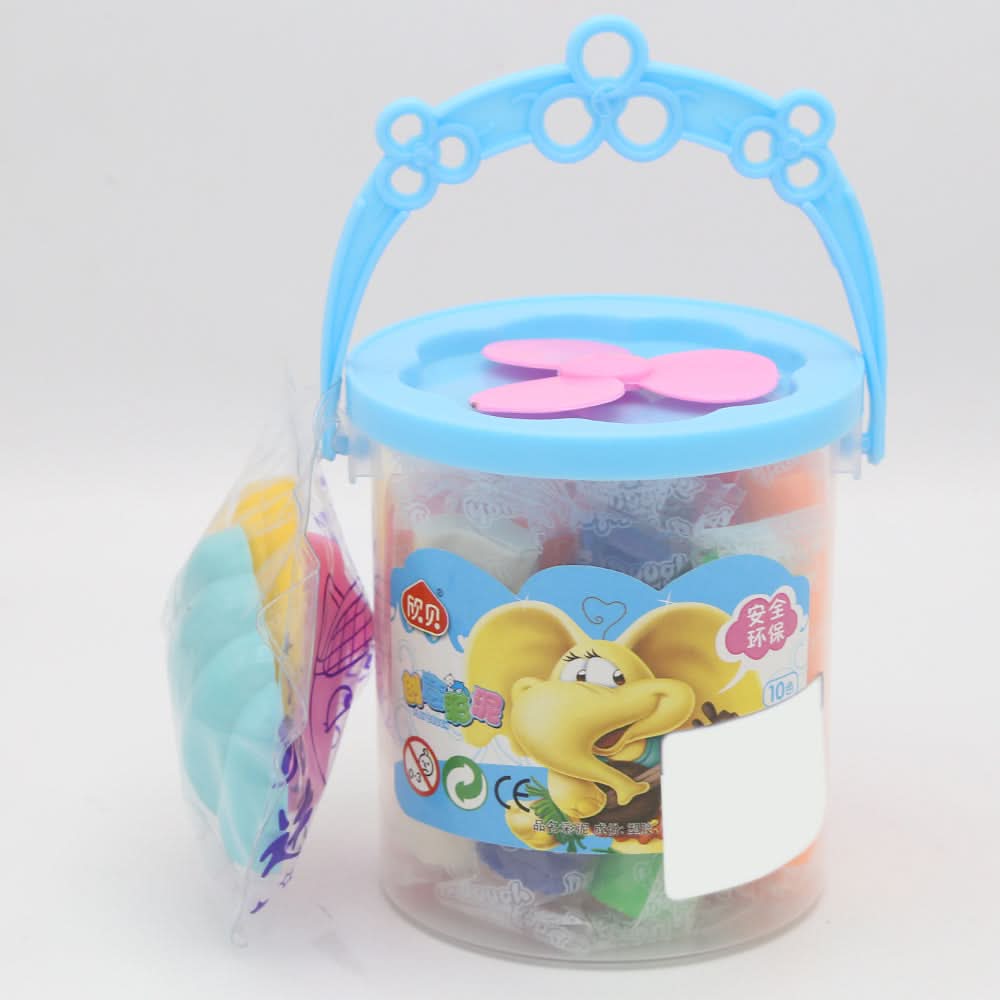 Clay 10 Color  Top Clock-Blue, Kids, Clay And Slime, Chase Value, Chase Value