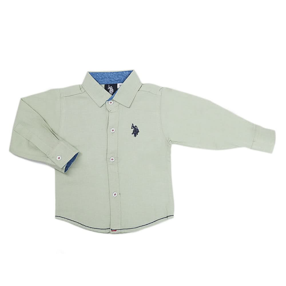 Boys Casual Shirt - Light Green, Kids, Boys Shirts, Chase Value, Chase Value