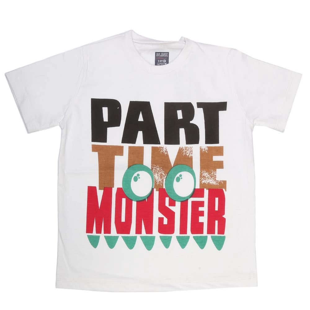 Boys Print T-Shirt - White, Kids, Boys T-Shirts, Chase Value, Chase Value