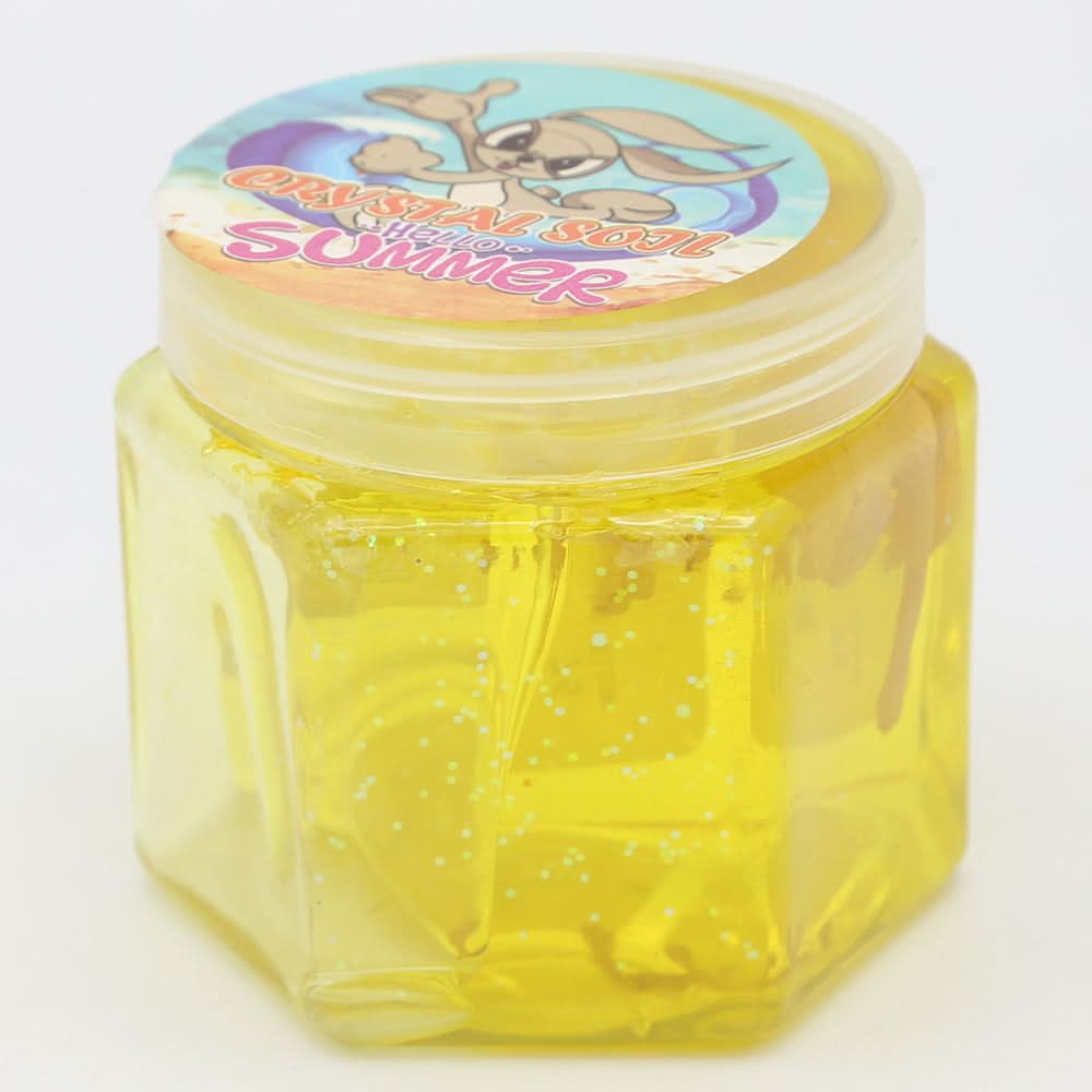 Hello Summer Crystal Slime-Yellow, Kids, Clay And Slime, Chase Value, Chase Value