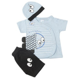 Newborn Boys Half Sleeves Suit - Blue, Kids, New Born Boys Sets And Suits, Chase Value, Chase Value