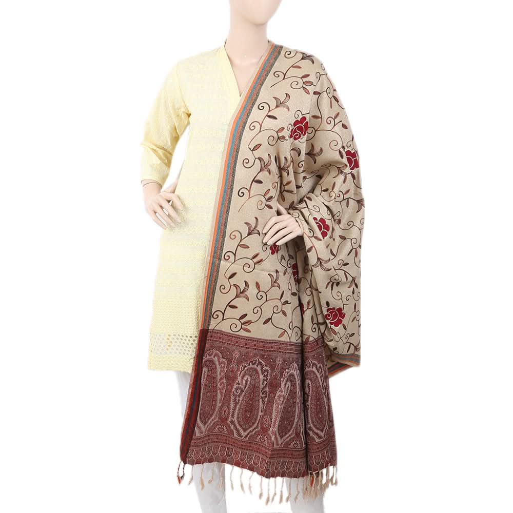 Women's New Silky Jaal Shawl - Multi, Women, Shawls And Scarves, Chase Value, Chase Value