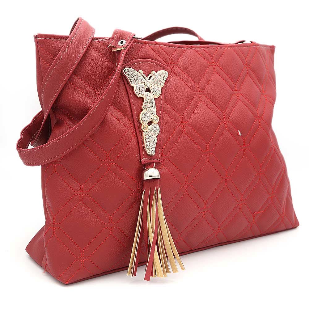 Women's Shoulder Bag ZH-48 - Maroon, Women, Bags, Chase Value, Chase Value