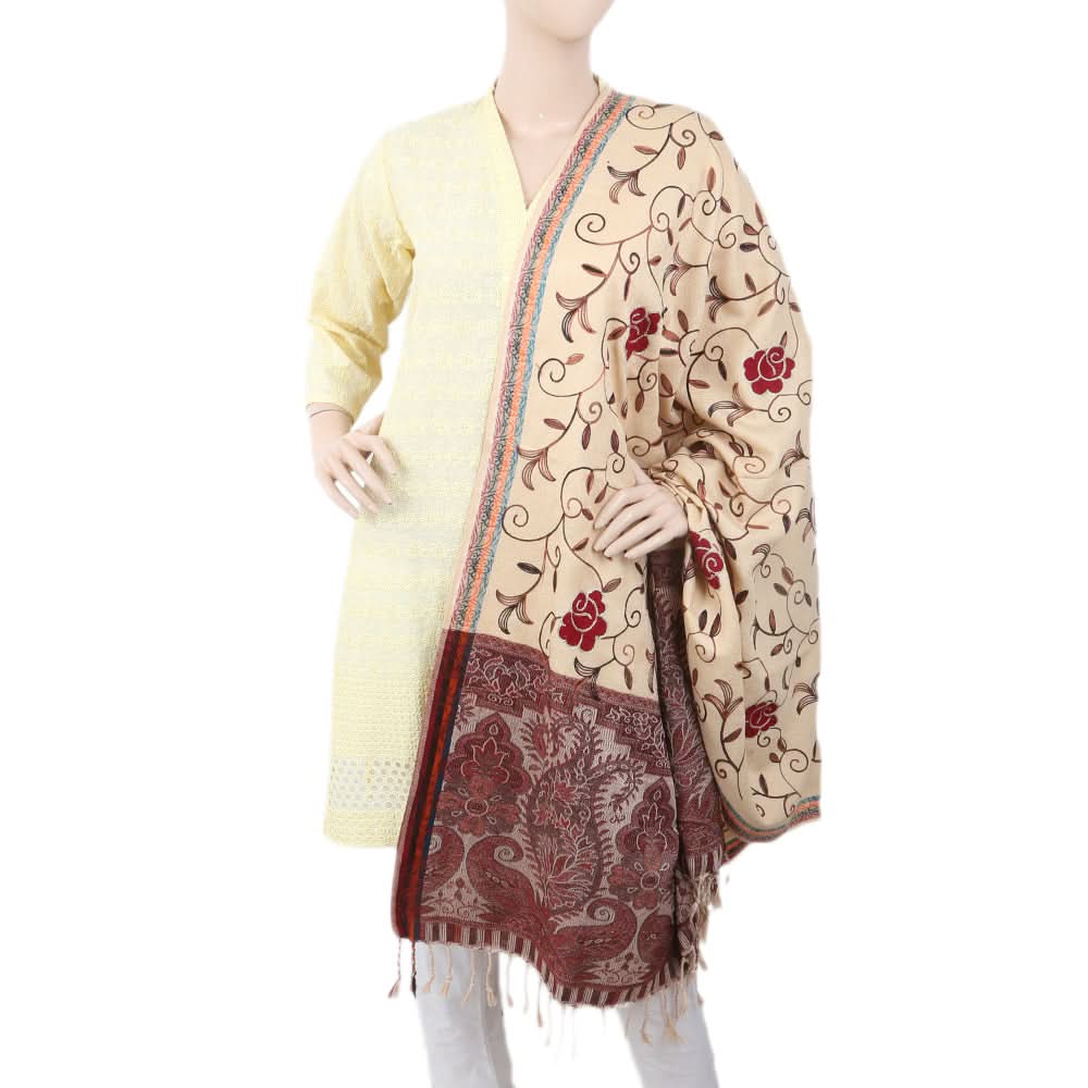 Women's New Silky Jaal Shawl - Multi, Women, Shawls And Scarves, Chase Value, Chase Value