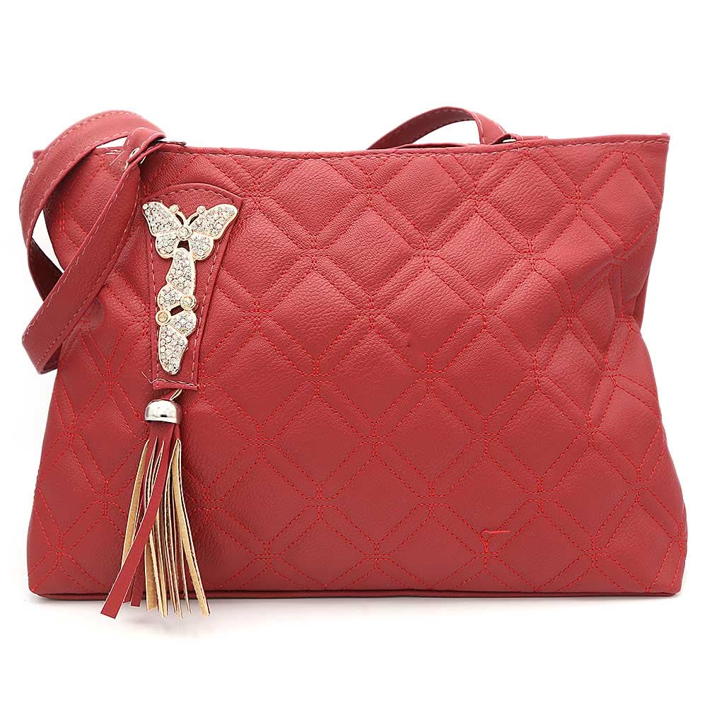 Women's Shoulder Bag ZH-48 - Maroon, Women, Bags, Chase Value, Chase Value
