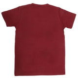 Boys Print T-Shirt - Maroon, Kids, Boys T-Shirts, Chase Value, Chase Value