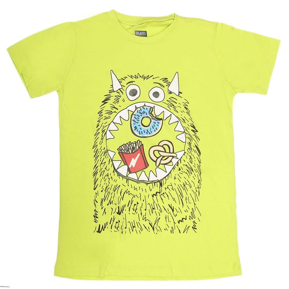 Boys Print T-Shirt - Parrot Green, Kids, Boys T-Shirts, Chase Value, Chase Value