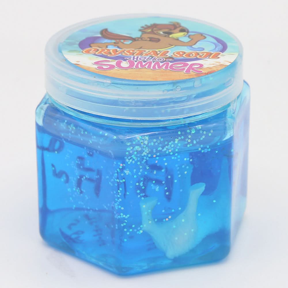 Hello Summer Crystal Slime-Blue, Kids, Clay And Slime, Chase Value, Chase Value