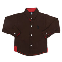 Boys Casual Shirt - Dark Brown, Kids, Boys Shirts, Chase Value, Chase Value