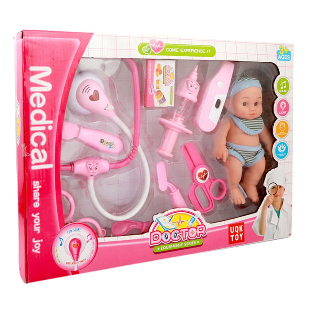 Medical Learning Equipment Set - Pink, Kids, Doctor & Other Sets, Chase Value, Chase Value