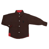 Boys Casual Shirt - Dark Brown, Kids, Boys Shirts, Chase Value, Chase Value