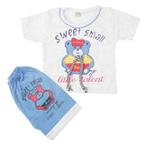 Newborn Boys Half Sleeves Suit - Blue, Kids, New Born Boys Sets And Suits, Chase Value, Chase Value
