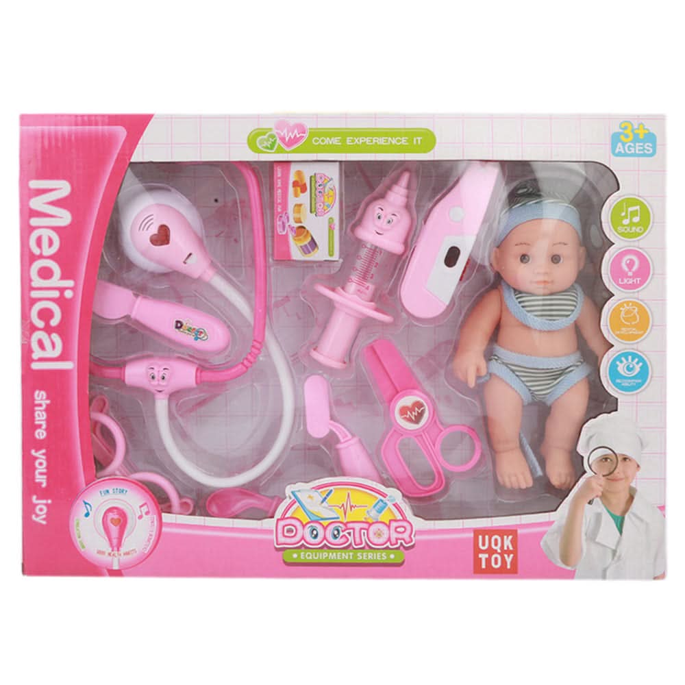 Medical Learning Equipment Set - Pink, Kids, Doctor & Other Sets, Chase Value, Chase Value