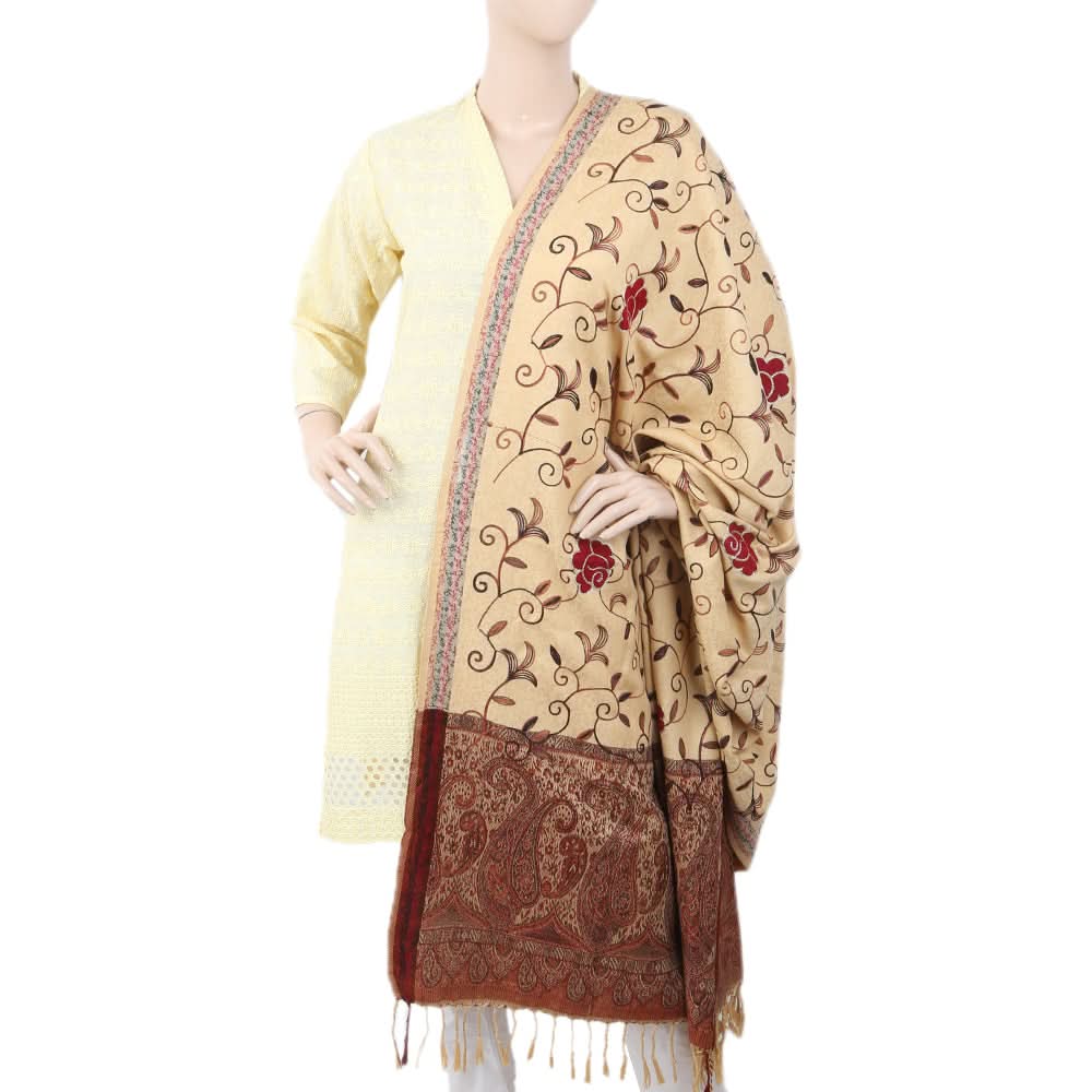 Women's New Silky Jaal Shawl - Multi, Women, Shawls And Scarves, Chase Value, Chase Value