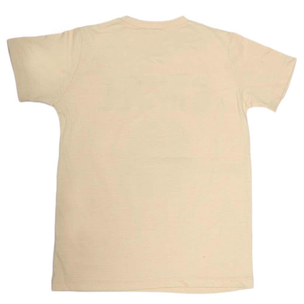 Boys Print T-Shirt - Fawn, Kids, Boys T-Shirts, Chase Value, Chase Value