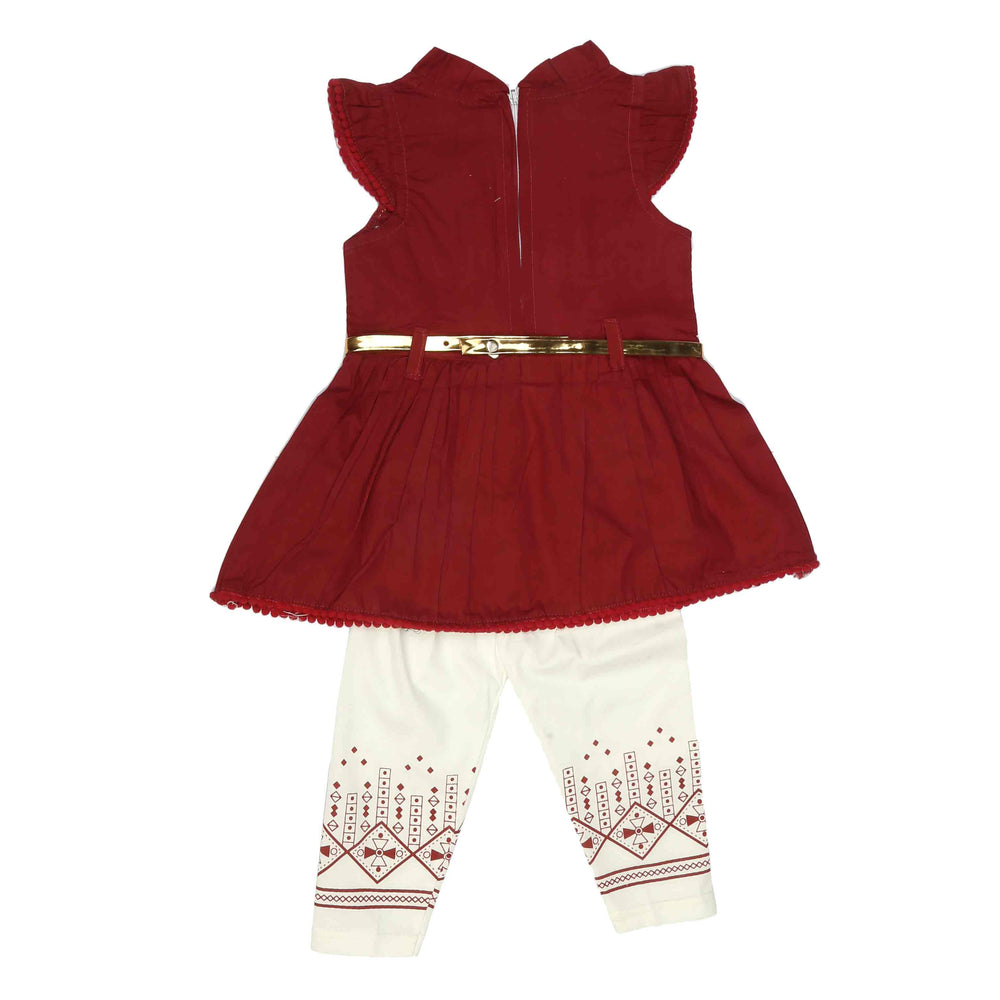 Girls Suits- Maroon, Kids, Girls Sets And Suits, Chase Value, Chase Value