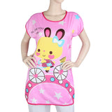 Women's Night Top - Pink, Women, T-Shirts And Tops, Chase Value, Chase Value