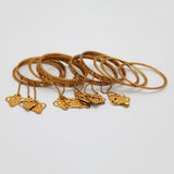 Women's Bangles - Golden, Women, Bangles & Bracelets, Chase Value, Chase Value