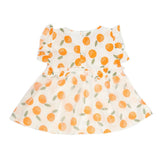 Newborn Baby Frock - Orange, Kids, NB Girls Frocks, Chase Value, Chase Value