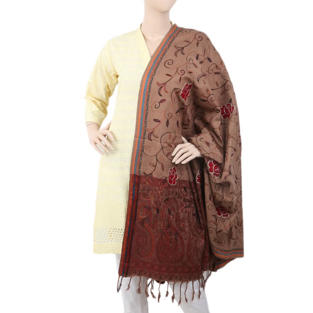 Women's New Silky Jaal Shawl - Multi, Women, Shawls And Scarves, Chase Value, Chase Value
