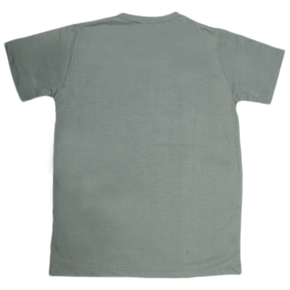 Boys Print T-Shirt - Steel Blue, Kids, Boys T-Shirts, Chase Value, Chase Value