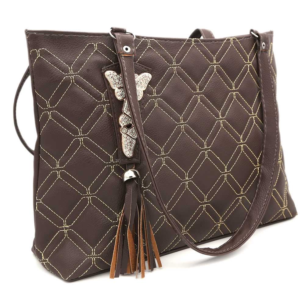 Women's Shoulder Bag ZH-48 - Coffee, Women, Bags, Chase Value, Chase Value