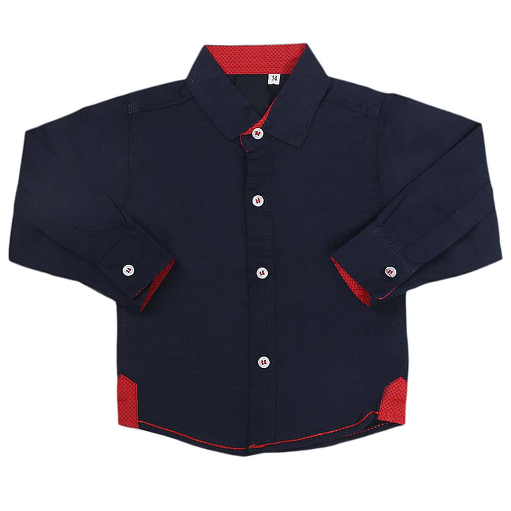 Boys Casual Shirt - Navy Blue, Kids, Boys Shirts, Chase Value, Chase Value