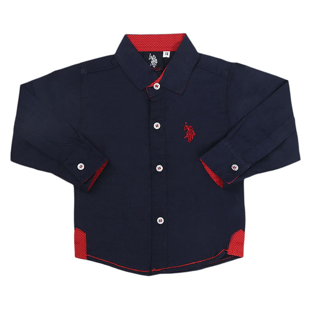 Boys Casual Shirt - Navy Blue, Kids, Boys Shirts, Chase Value, Chase Value