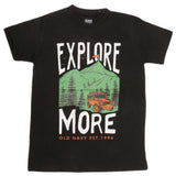 Boys Print T-Shirt - Black, Kids, Boys T-Shirts, Chase Value, Chase Value