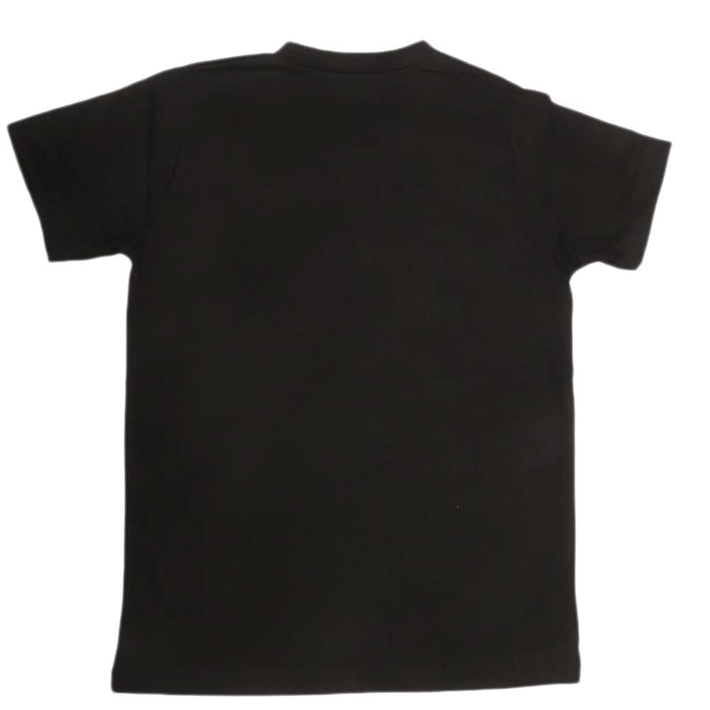 Boys Print T-Shirt - Black, Kids, Boys T-Shirts, Chase Value, Chase Value