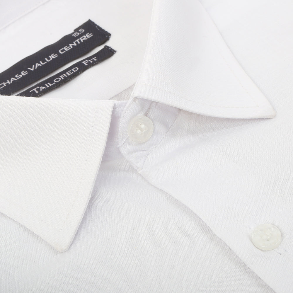Men's Formal Shirt - White, Men, Shirts, Chase Value, Chase Value