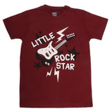 Boys Print T-Shirt - Maroon, Kids, Boys T-Shirts, Chase Value, Chase Value
