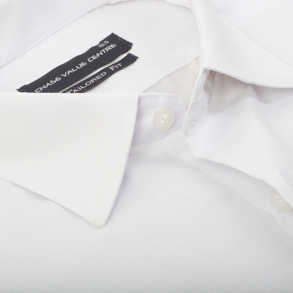 Men's Formal Shirt - White, Men, Shirts, Chase Value, Chase Value