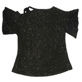 Girls Fancy T-Shirt - Black, Kids, Girls T-Shirts, Chase Value, Chase Value