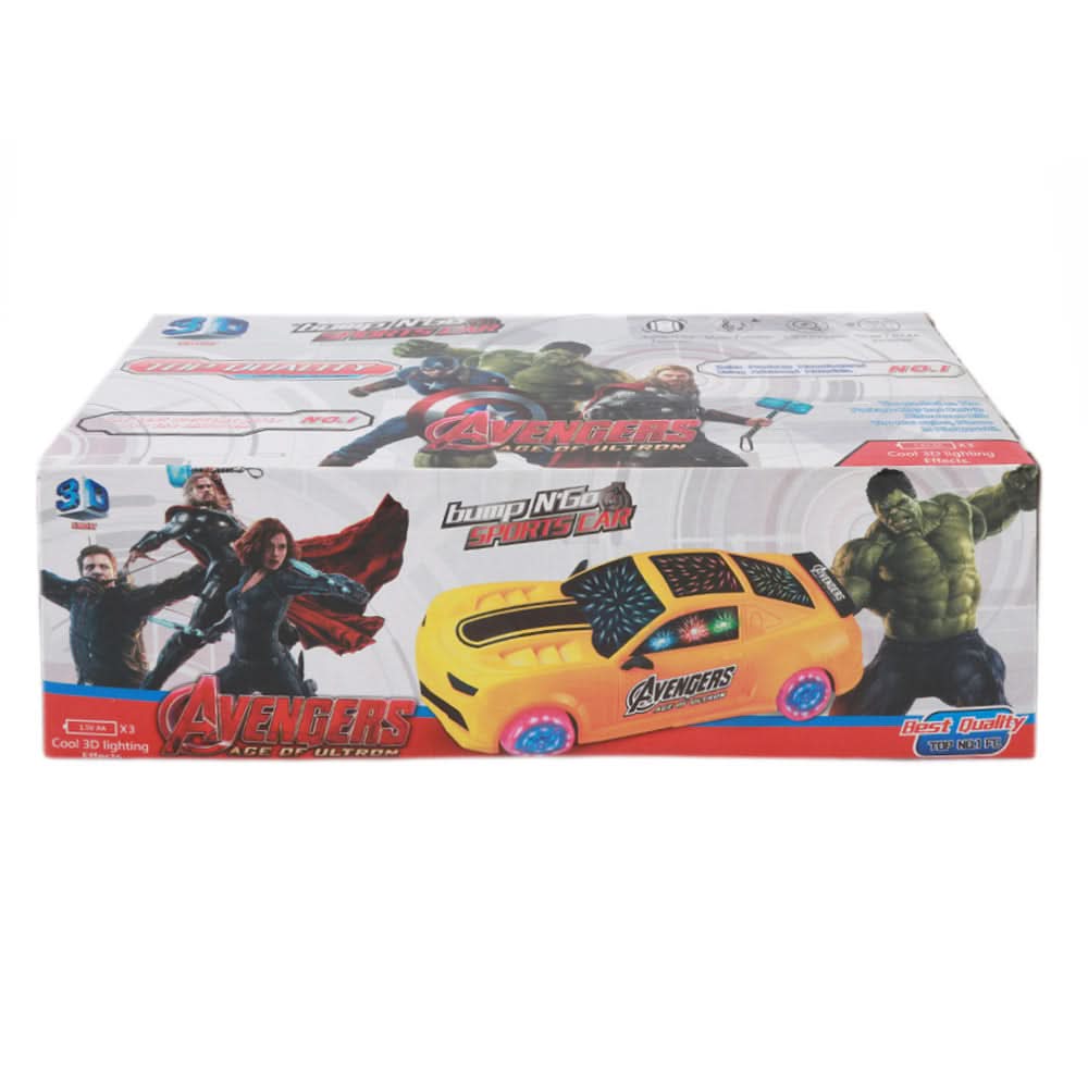 Avengers Sports Car - Red, Kids, Non-Remote Control, Chase Value, Chase Value