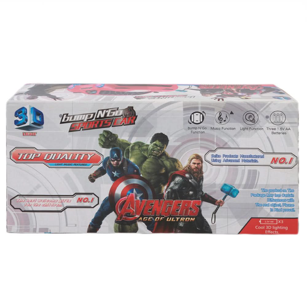 Avengers Sports Car - Red, Kids, Non-Remote Control, Chase Value, Chase Value