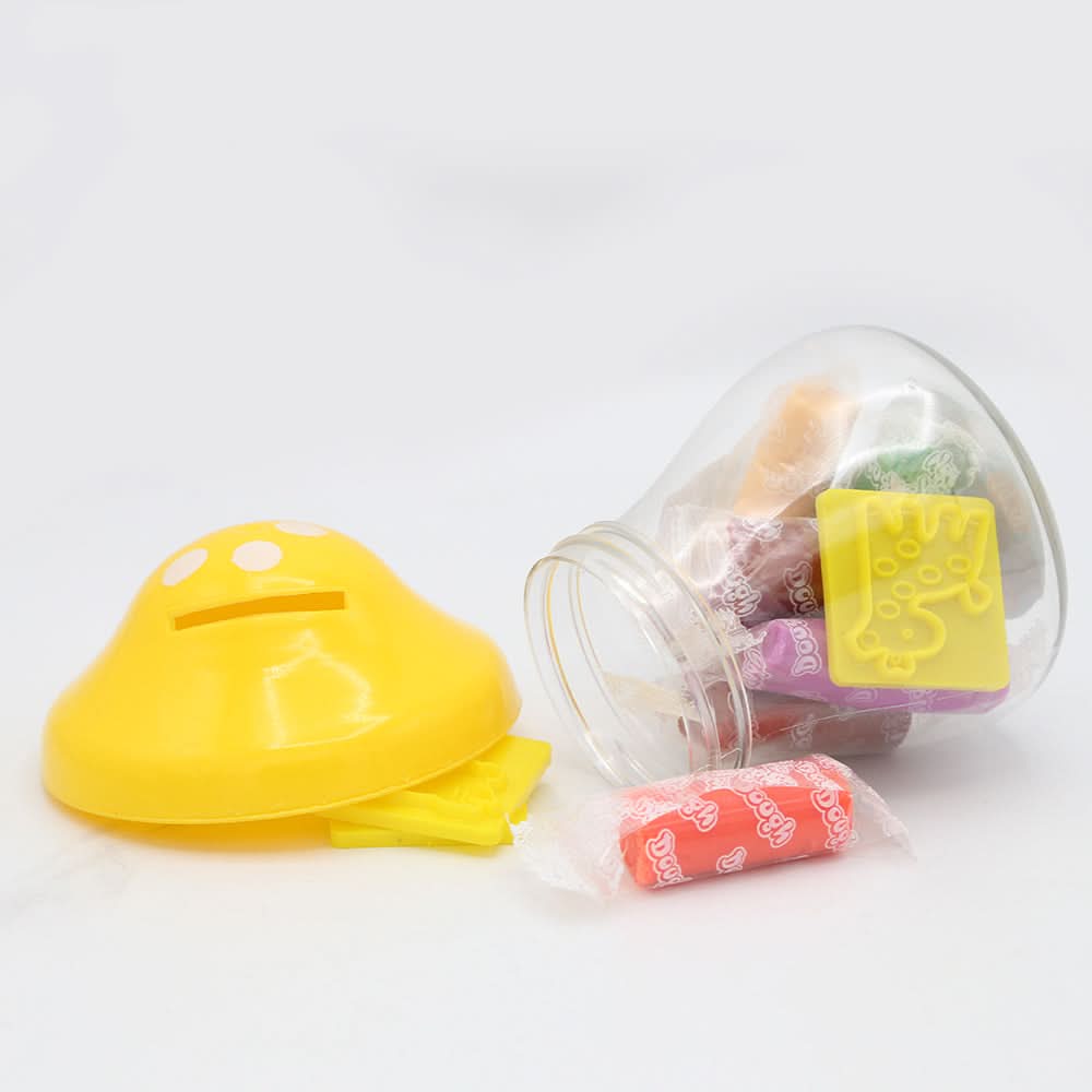 Clay 7 Color Coin Bank-Yellow, Kids, Pencil Boxes And Stationery Sets, Chase Value, Chase Value